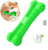 Chew Toy Stick Dog Toothbrush with Toothpaste Reservoir Natural Rubber Dog Dental Chews Care Dog Toys Bone for Pet Teeth Cleaning