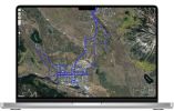 Get Realtime SMS/Live Tracking Data w/ Pet Tracker GPS Dog Collar Tracker Size:L